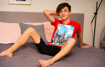Gay boy with a smooth asshole