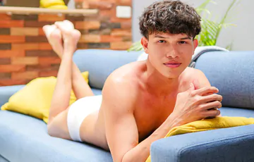 Handsome boy with a fit body