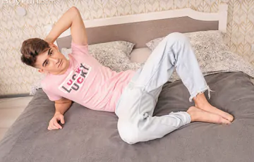 Cut cock boy with a smooth ass