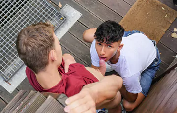 Cute boys having sex