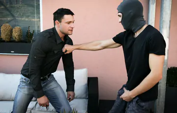 Trashy big cock guy fucking a man