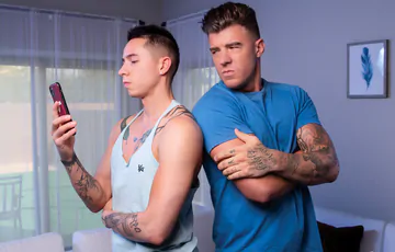 Hot tattooed guy getting fucked