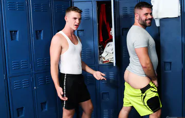 Sexy twink fucking an old guy