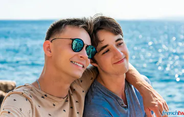 Sexy blonde boy fucking and cumming