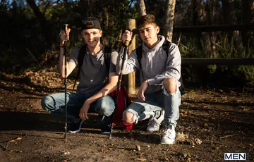 Boys on a camping trip fucking