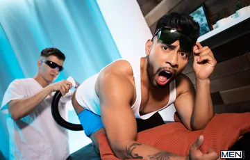 Hot jock fucking a  stud