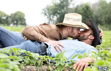 Cowboys fucking on a field