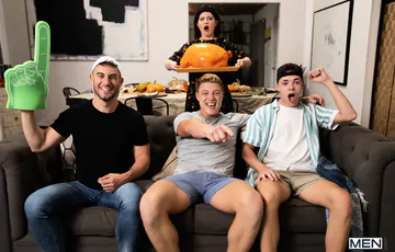 Cute boy getting sucked and fucked