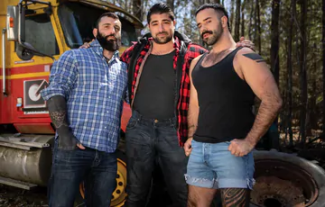 Bears fucking in the forest