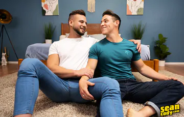 Cute stud gets butt fucked