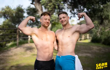 Redhead hunk getting fucked