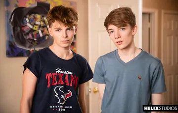 Cute boy gets big cock fucked