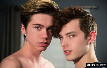 Sexy gay twinks having sex