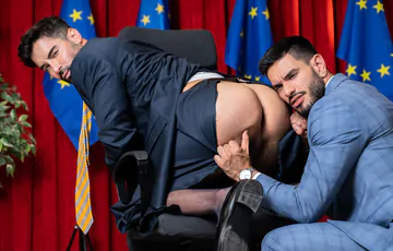 Men in suits hardcore fucking