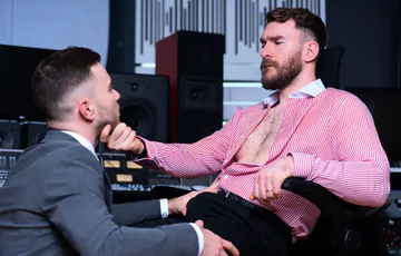 Cute guy sucking fat cock