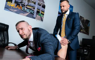 Man getting huge cock in the ass