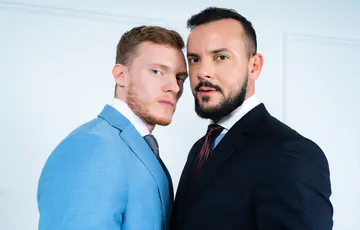 Guy getting big cock fucked