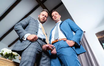 Man getting fucked on a table