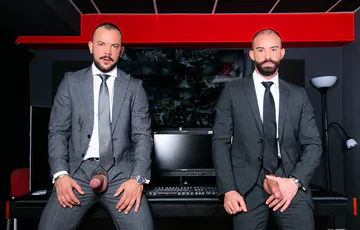 Sir Peter big cock fucking Bruno Max